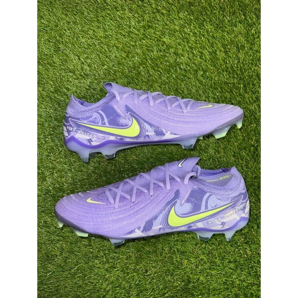 Size 12 Nike Phantom GX 2 Elite FG 'United Pack 2025' Purple Cleats HF1597-500